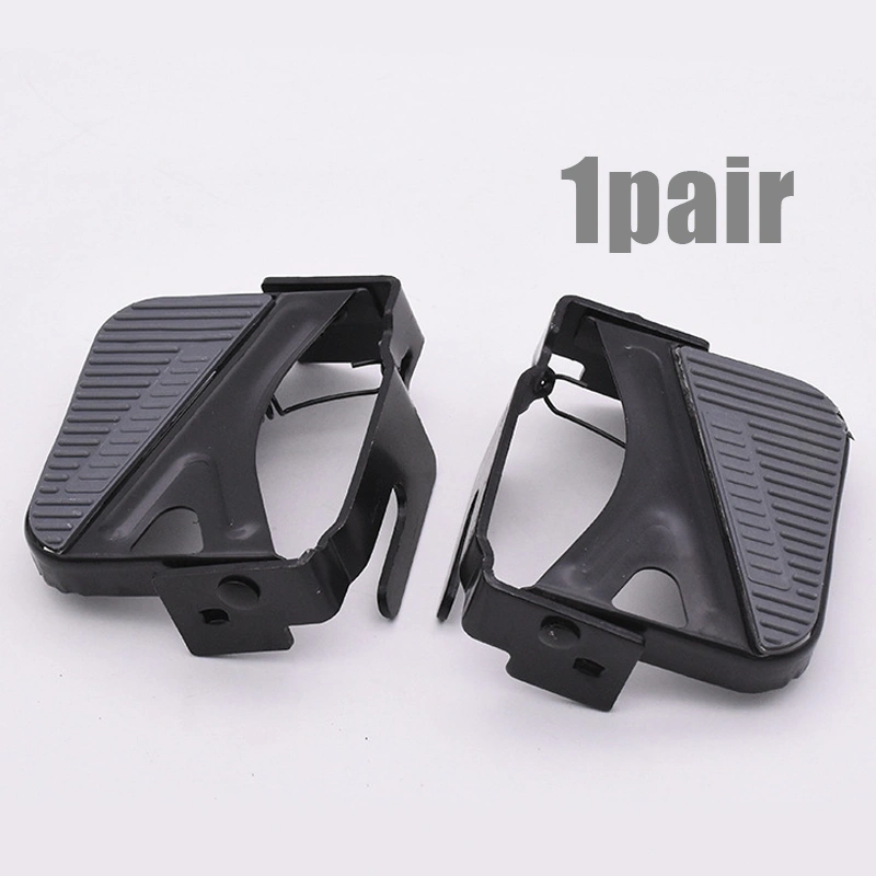 2pcs Injakan Kaki Sepeda Lipat Pijakan Belakang Sepeda Gunung Pedal Sepeda Lipat Baja