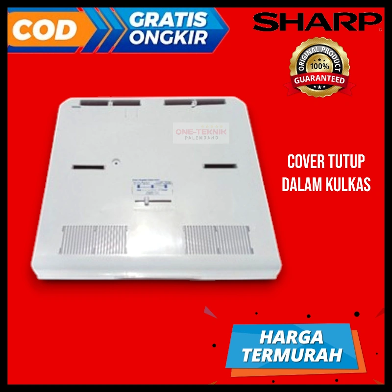 COVER TUTUP DALAM FAN KULKAS SHARP 2 PINTU ORIGINAL