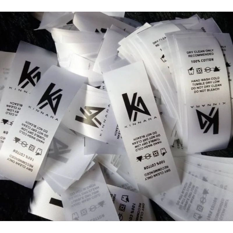 Label satin roll /Satin Lokal/Label Satin/Label Aksesoris Pakaian/LABEL MURAH