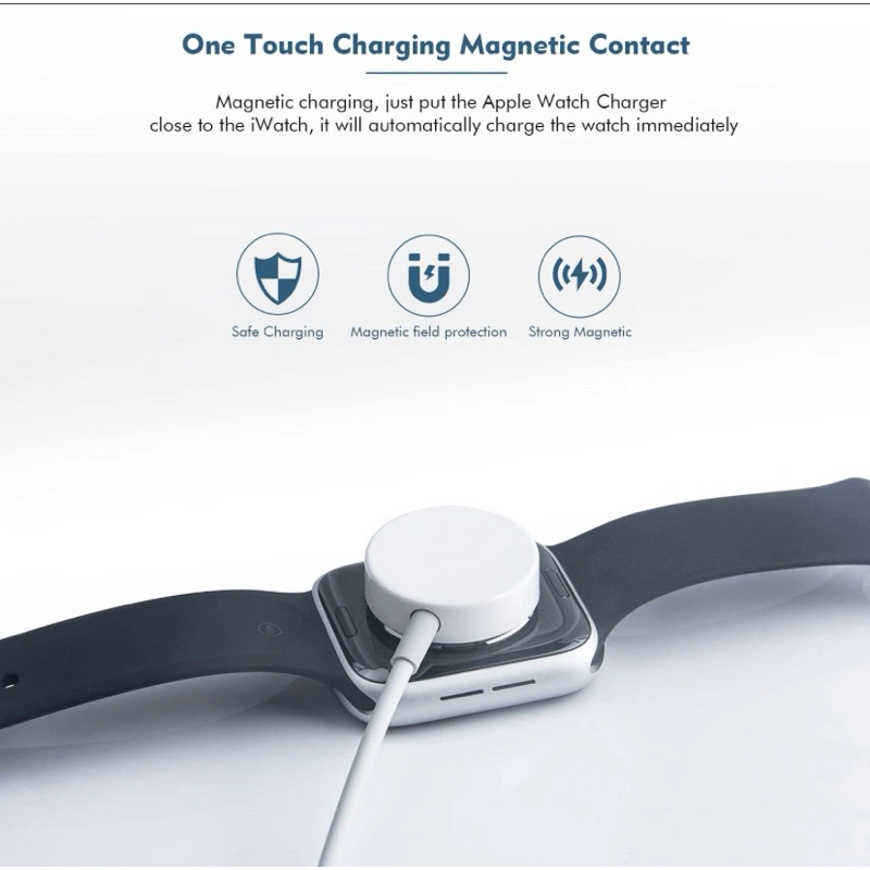 Charger Watch wireless jam apple series 1 2 3 4 5 6 7 8 9 FE model USB tipe C original 100%
