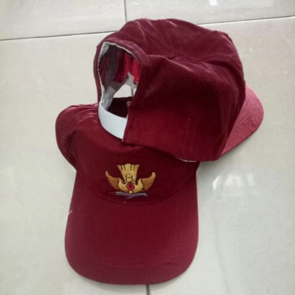 TOPI SEKOLAH SD SMP SMA PRAMUKA BORDIR