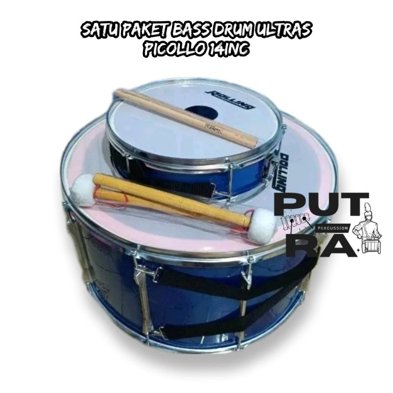 (BISA COD) SATU PAKET BASS DRUM DAN SNARE PICOLLO ULTRAS