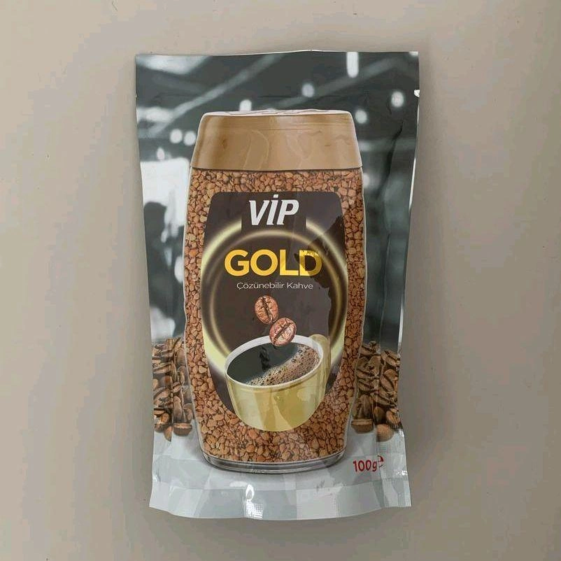 | VIP GOLD COFFEE | INSTANT COFFEE | IMPORT | TURKIYE | 100 G |