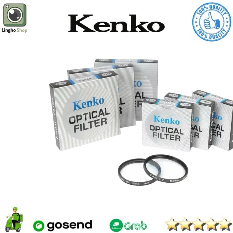 Kenko Optical Filter Uv Protector 40,5mm 52mm 55mm 58mm 62mm 67mm 72mm 77mm