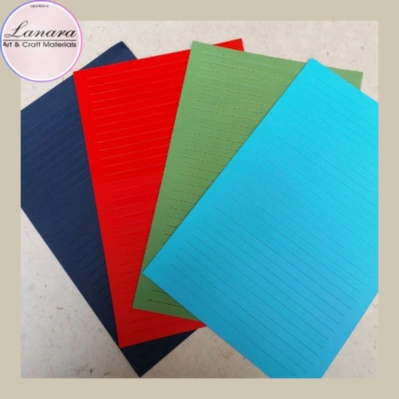 Lanara Kertas Anyaman Anak SD Siap Pakai Lebar 1 cm Prakarya Craft Kertas Tebal Isi 1 Lembar Cocok Untuk Belajar Membuat Anyaman Sederhana