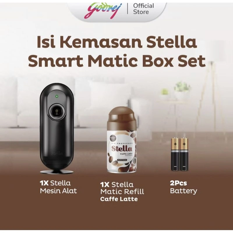 Stella Parfum'ist Smart Matic Device - Pengharum Pewangi Ruangan Otomatis
