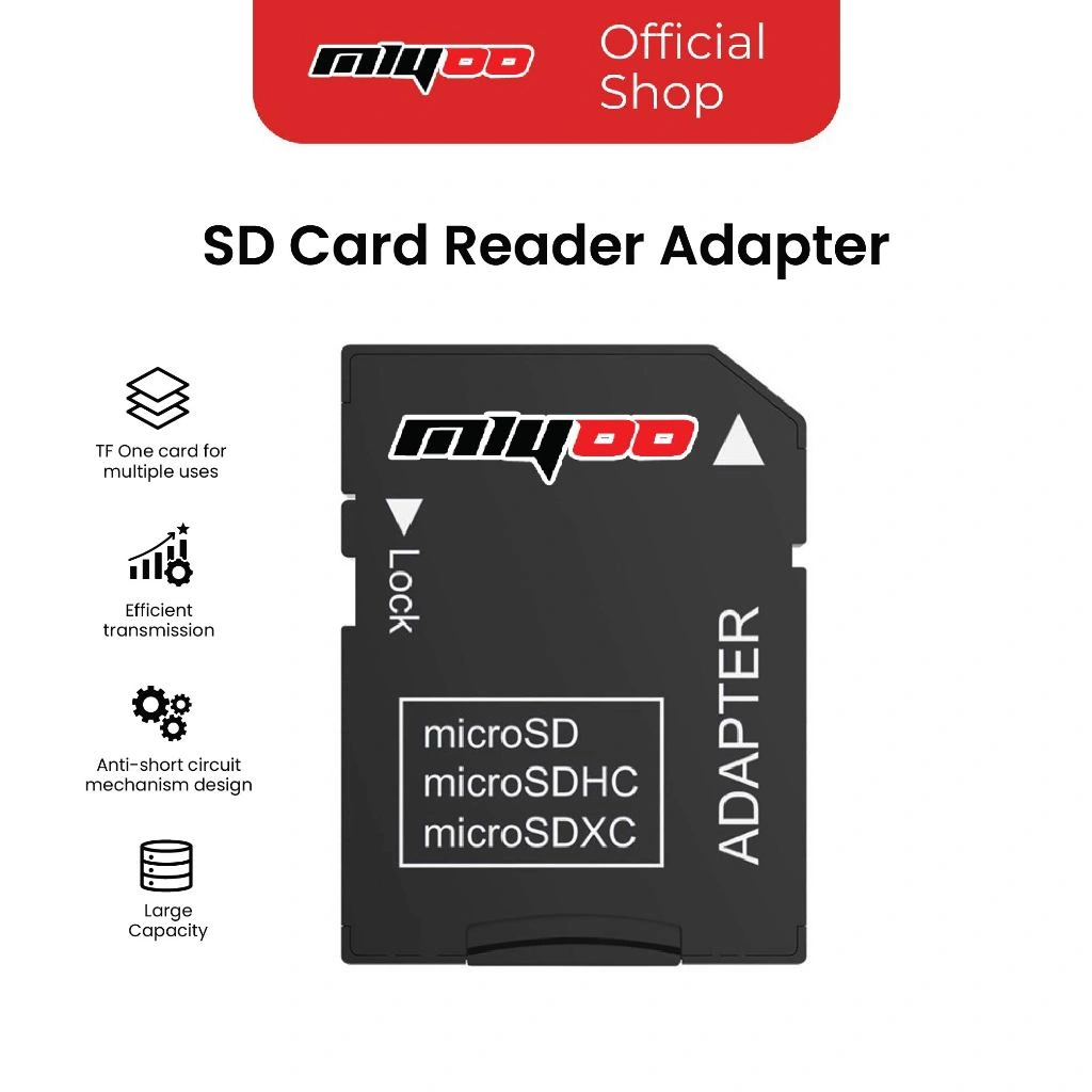 Miyoo Memory Card Reader MicroSD MicroSDHC MicroSDXC Adapter