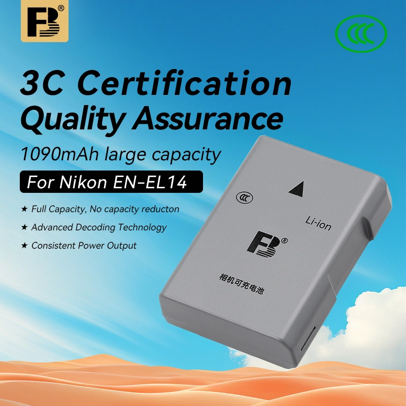 FB Baterai Nikon EN EL14 ENEL14 for Nikon D3400 D5500 D5600
