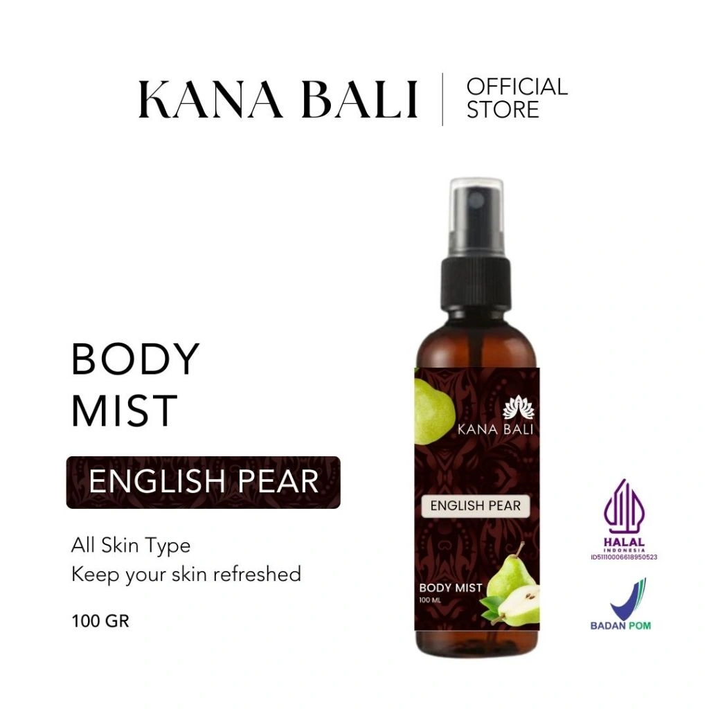 Kana Bali Refresher Body Mist English Pear