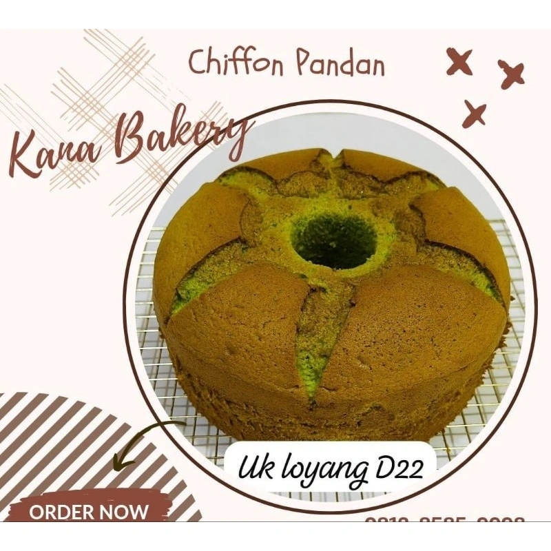 Chiffon Pandan By Kana Bakery