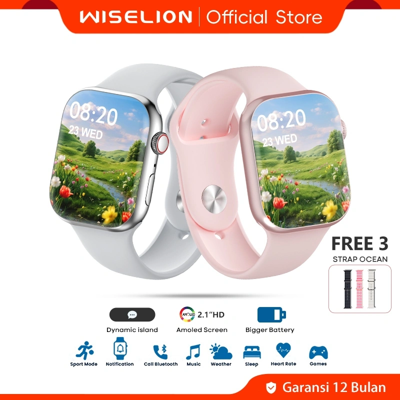 2025 WISELION Smart Watch for Men Women Answer/Make Call Fitness Watch With Heart Rate Blood Pressure Sleep Monitor