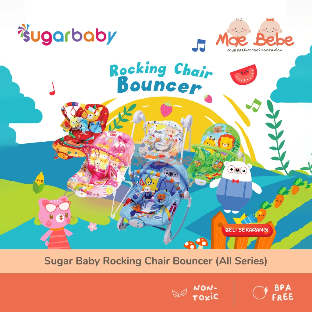 Sugar Baby Rocking Chair Bouncer Rocker Kursi Ayunan Bayi All Series