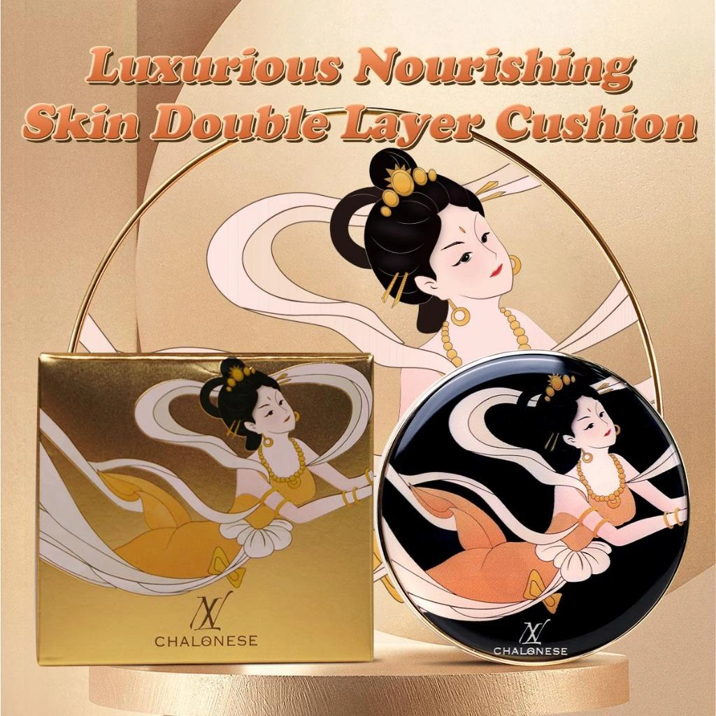 [CHALONESE] FREE REFILL CUSHION HIGH COVERAGE SPF50 PA++++ Membuat Makeup di Wajah Tahan Lama dan Membantu Mencerahkan