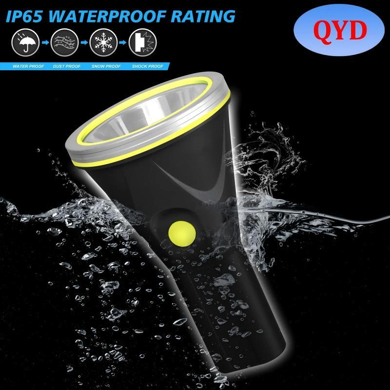 QYD Senter Super Terang Outdoor IP64 Tahan Air 8000 lumens Flashlight Q382
