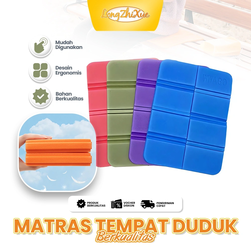 Tiklip XPE Anti Lembab - Serbaguna untuk indoor/outdoor! Halau dingin dari tanah, cocok untuk piknik & kemping musim hujan. Praktis dilipat, nyaman dipakai.