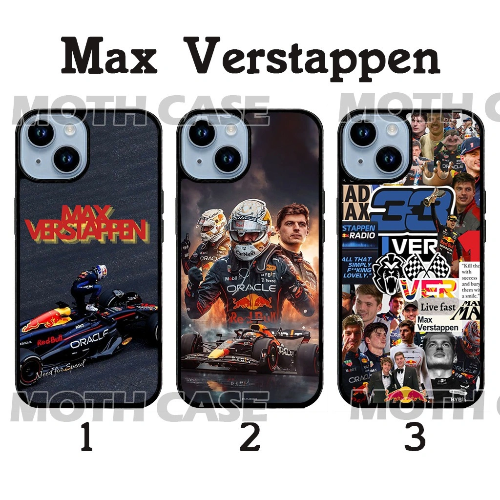 Max Verstappen - Softcase Glossy (BERGARANSI) Iphone samsung xiaomi redmi oppo vivo realme (Case Casing hp)