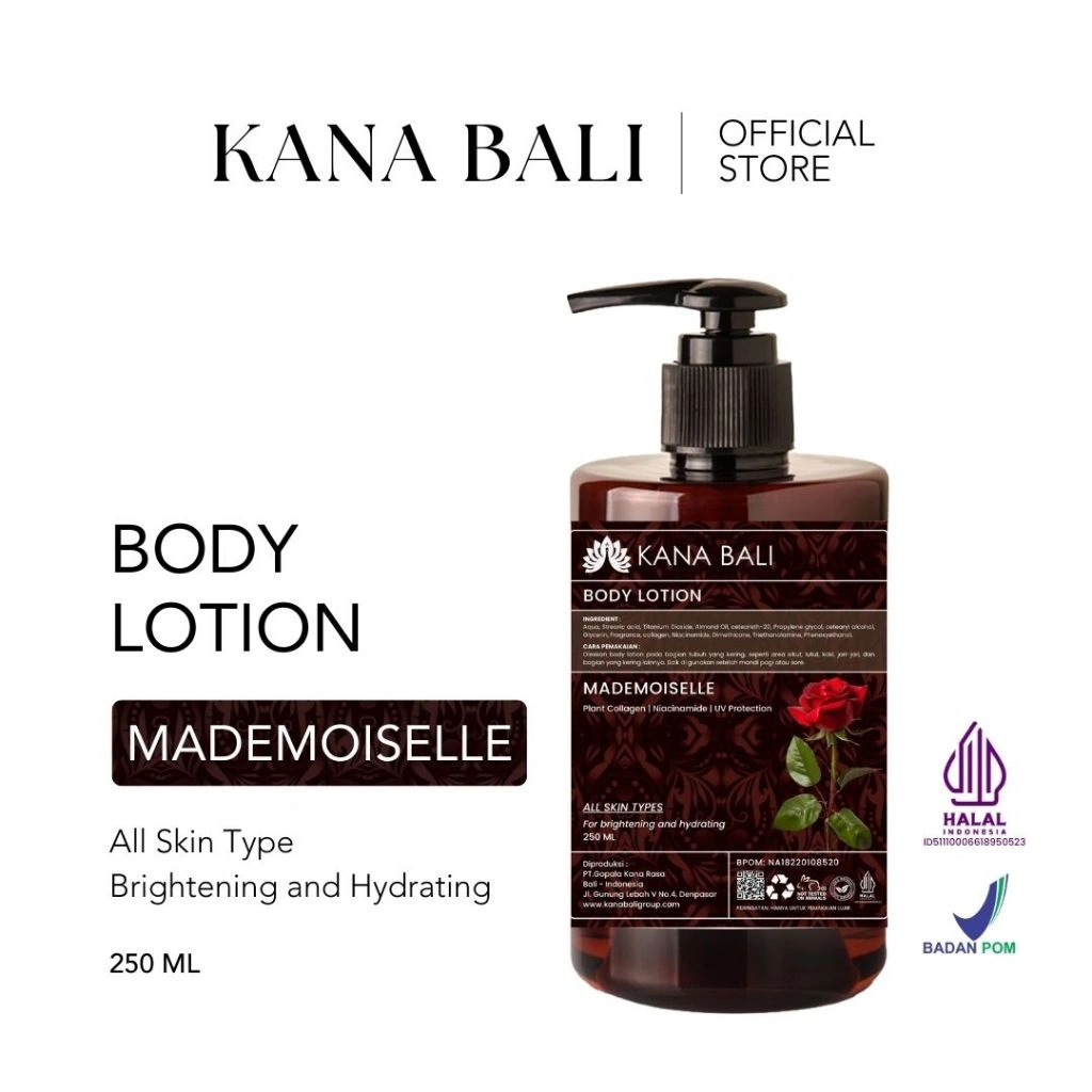 Kana Bali Brightening Body Lotion Mademoiselle