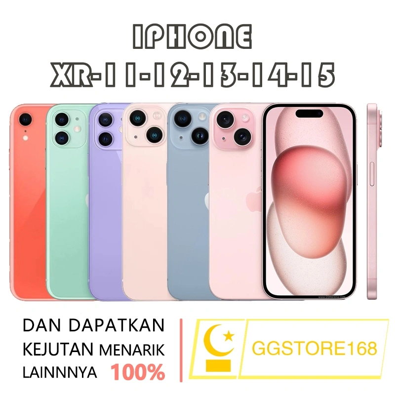 iPhone xr iP11 iP12 iP13 iP14 iP15 Second Fullset No Minus Like New