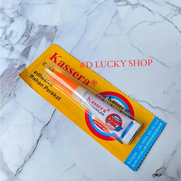Lem Korea Tube Cair Handsome  3 gr Lem Instant Super Power Glue Serbaguna murah per pcs