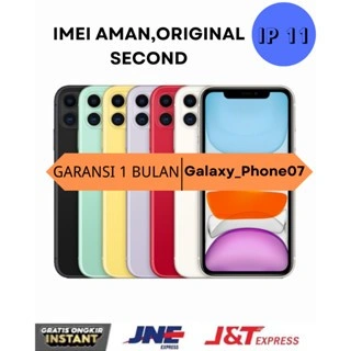 iPHONE 11 64GB/128GB/256GB FULLSET MULUS SECOND ORIGINAL 100% GOOD CONDITIONS