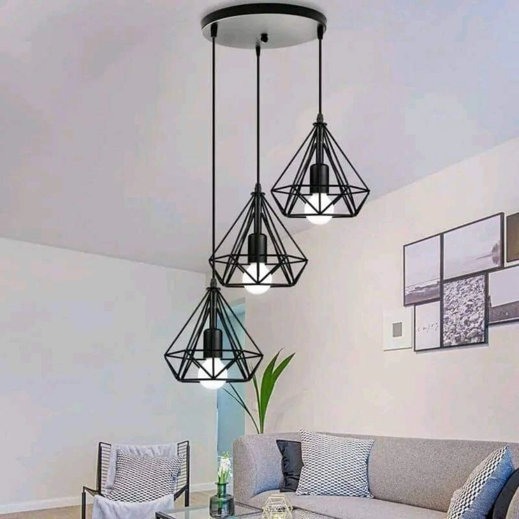 Lampu Gantung Lampu Hias Minimalis Lampu 3in1 Lampu Ruang Tamu