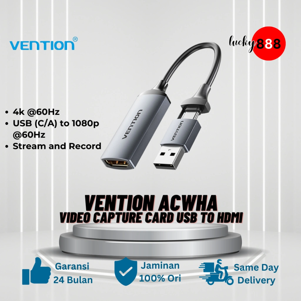 Vention Converter USB to HDMI Video Capture Card - ACWHA