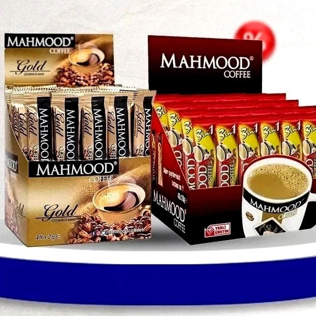 | SACHET | MAHMOOD COFFEE | PREMIUM | INSTANT COFFEE | ARABICA | ORIGINAL | TURKIYE | - 3 IN 1