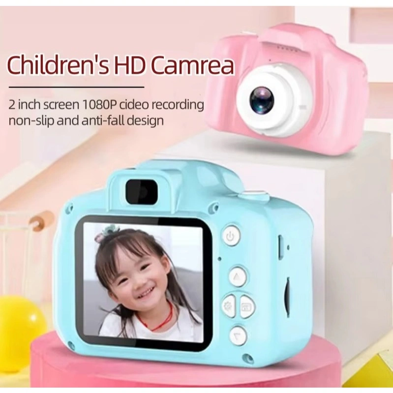 < SMARTCOM > X2 Kamera Anak Digital HD Dual Camera Kids Digital Kamera Mini Hadiah Mainan Anak