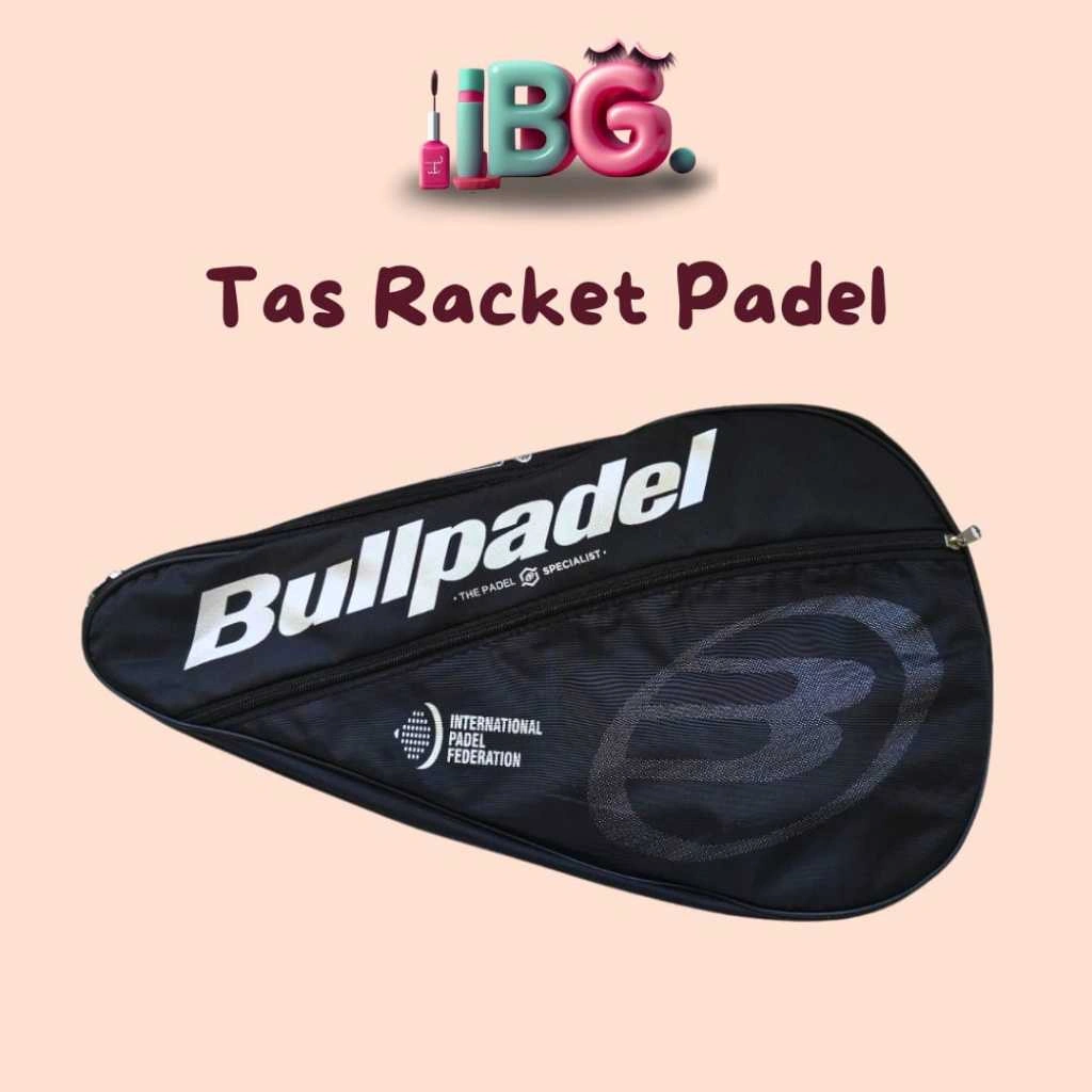 Hitam Tas racket padel Bullpadel Bullpadel tas raket padel Racket padel bag Padel bag Tas padel Bullpadel