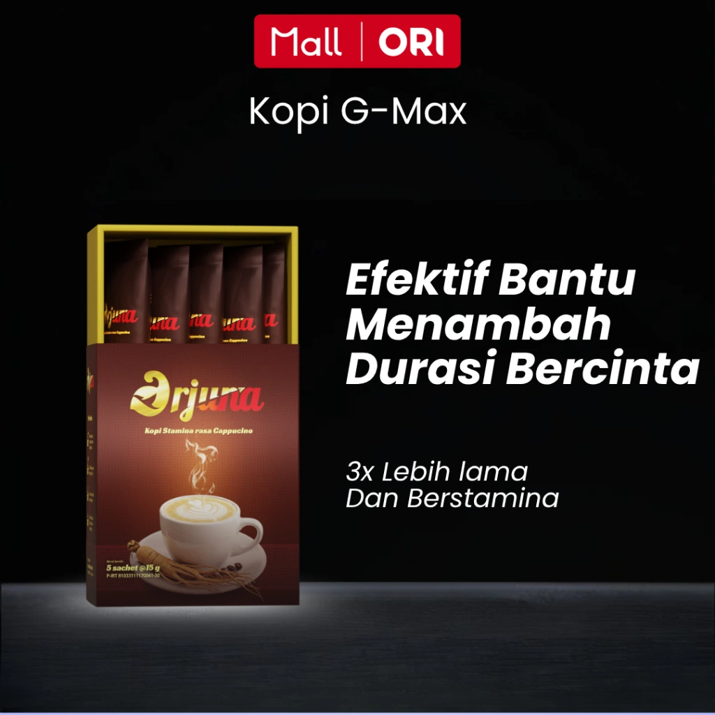 KOPI ARJUNA KOPI INSTAN ORIGINAL Bantu Tingkatkan Stamina Pria Secara Maksimal Original Aman & Halal