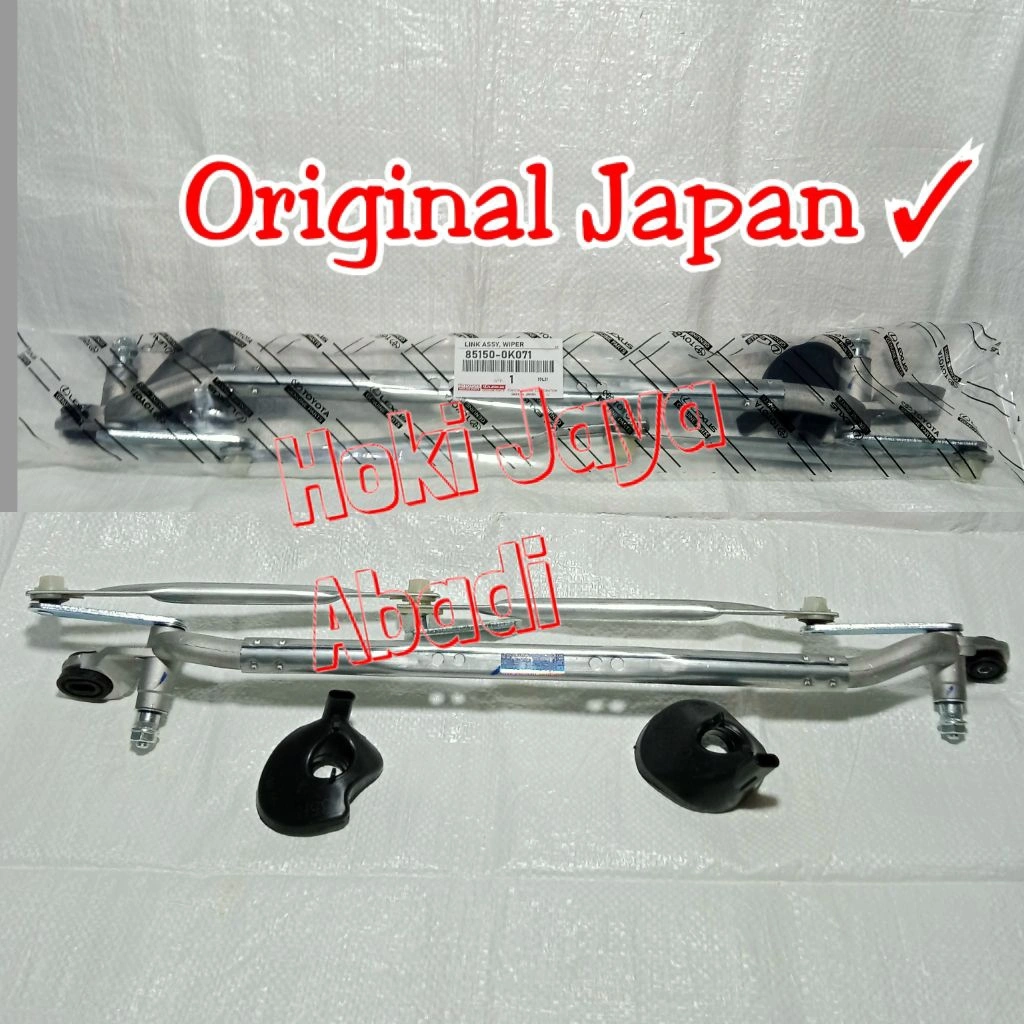 Wiper Wifer Link Ling Gagang Dinamo Kijang Innova Inova Bensin Diesel 2004 2005 2006 2007 2008 2009 2010 2011 2012 2013 2014 2015 Original JAPAN