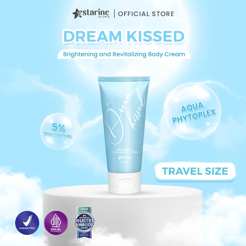 Brightening Skin Nutrition Body Cream Dream Kissed Fun Size STARINC 50g