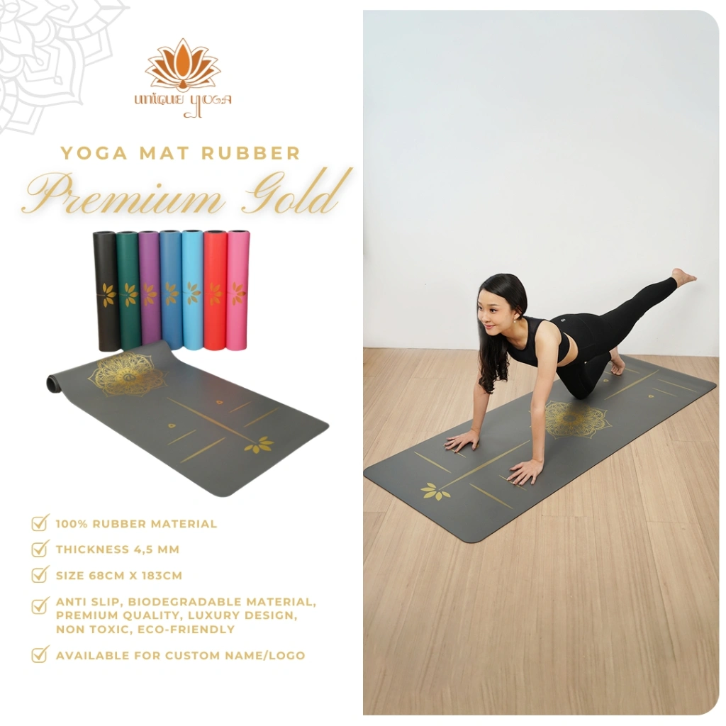 Yoga Mat / Yoga Mat Premium Anti Slip / Yoga Mat Premium Gold / Matras Yoga / Yoga Mat Premium Solid Gold / Matras Yoga Premium Motif / Yoga Mat / Alas Olahraga Berkualitas / Matras Yoga Murah / Unique Yoga Matras Yoga