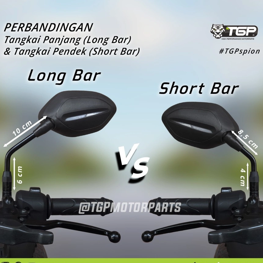 KACA SPION TGP EVO BEAT VARIO 125 BEAT FI SCOOPY KACA CEMBUNG ORIGINAL