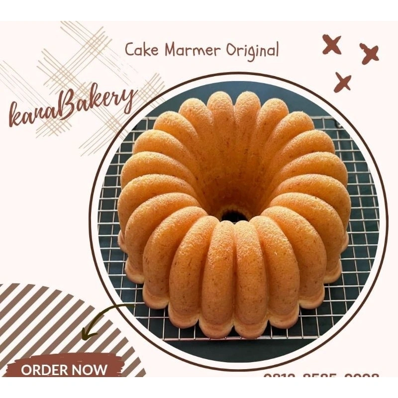 Cake Marmer Rasa Original by Kana Bakery