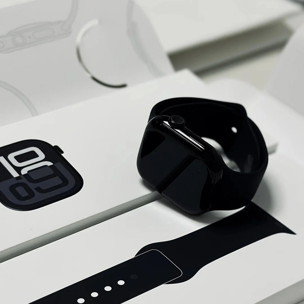 Jam tangan 𝐀𝐩𝐩𝐥𝐞 Smartwatch Series 10 Watch 46MM jam tangan wanita jam tangan pria HD Touch Screen Bluetooth Call Custom Wallpaper Jam Tangan Pria Heart Rate Monitor Blood Oxygen Monitoring Jam Tangan Wanita Sport Watch Jam Pintar