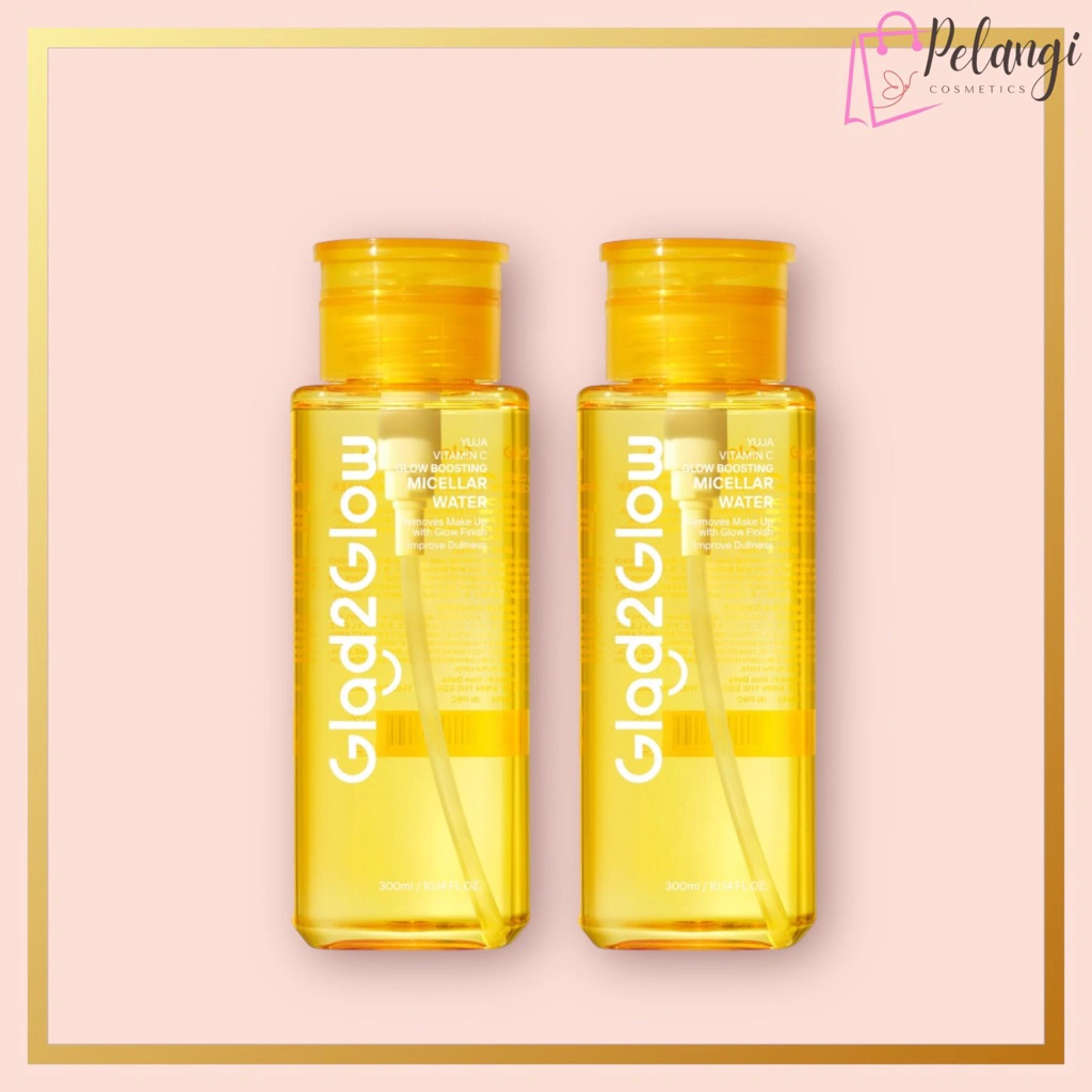 GLAD2GLOW YUJA VITAMIN C GLOW BOOSTING MICELLAR WATER 300ML