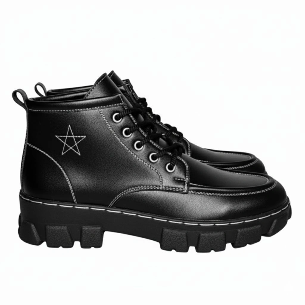 HARVEY - Sepatu Docmart Stars Boots 5Hole Wanita