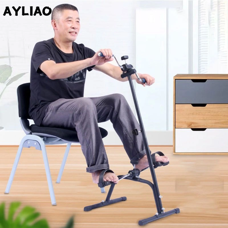 AYLIAO Fitness Exercises Sepeda Statis Terapi Kaki dan Tangan Penderita Stroke Alat Olahraga