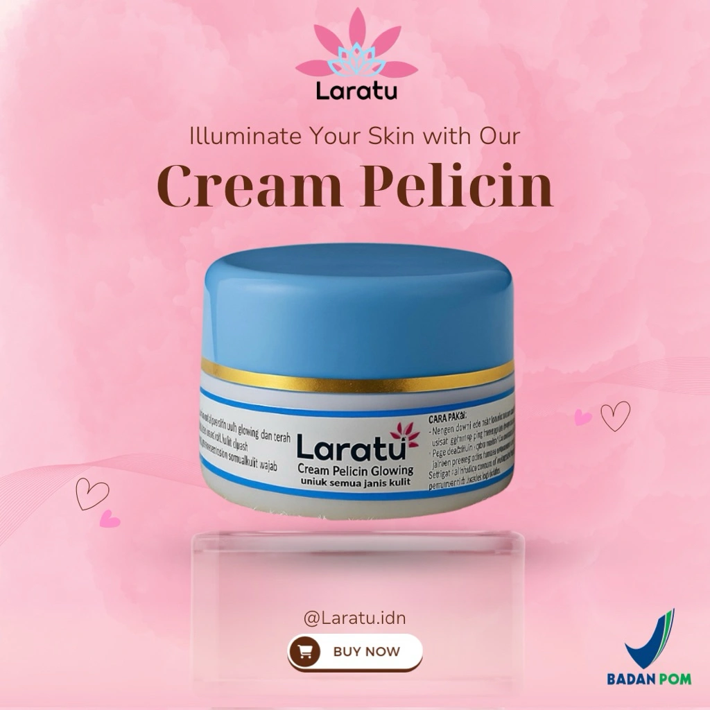 LARATU CREAM PELICIN GLOWING / BPOM