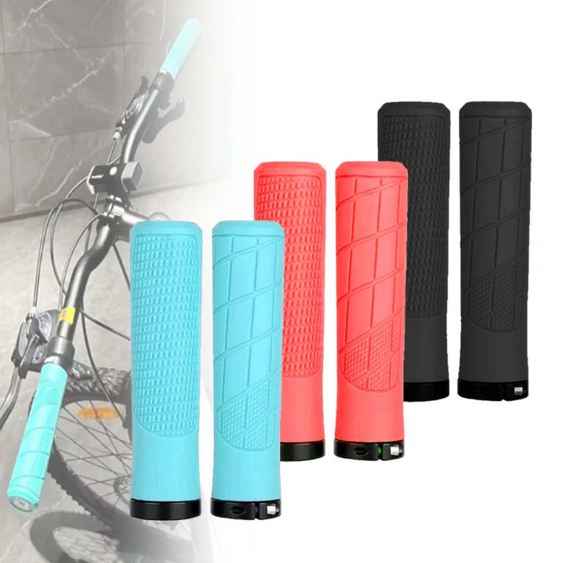 2PCS Handgrip Hand Grip Rubber Sepeda Lipat HandGrip Lock Setang Sepeda Lipat Grip Stang TPR