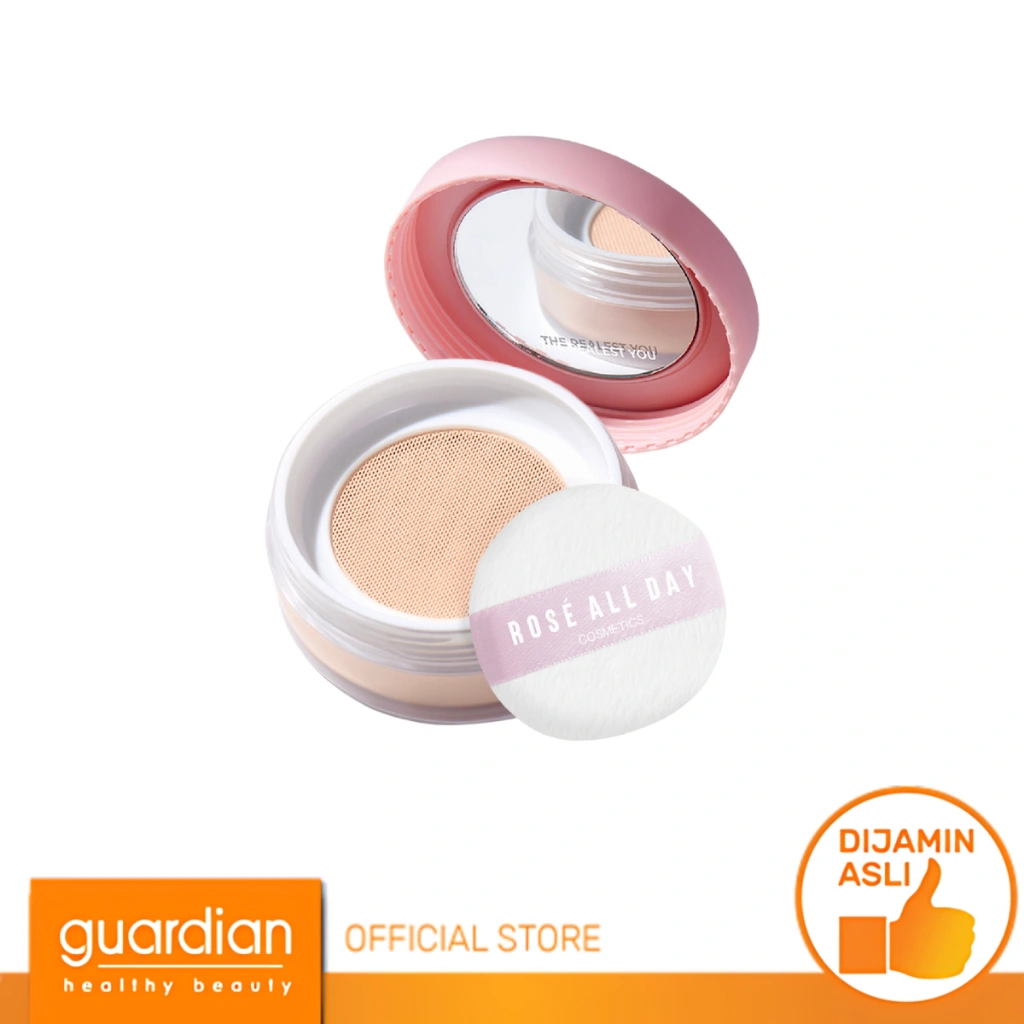 Rose All Day The Realest Lightweight Loose Powder - Pore Blurring Powder 10Gr