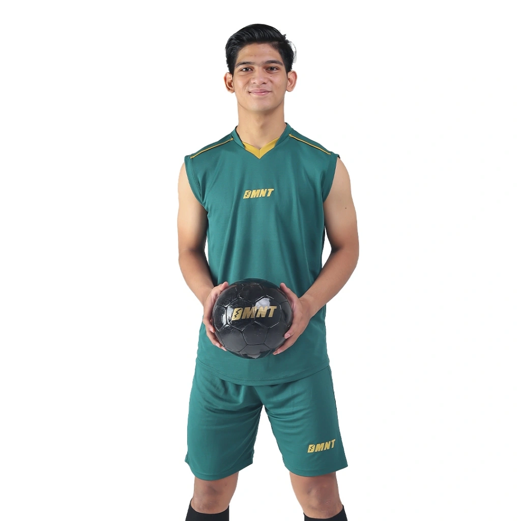 DMNT Jersey Setelan Teamwear Sleeveless Futsal Sepakbola Dixie  Green (Belum Termasuk Nama & Nomor Punggung)