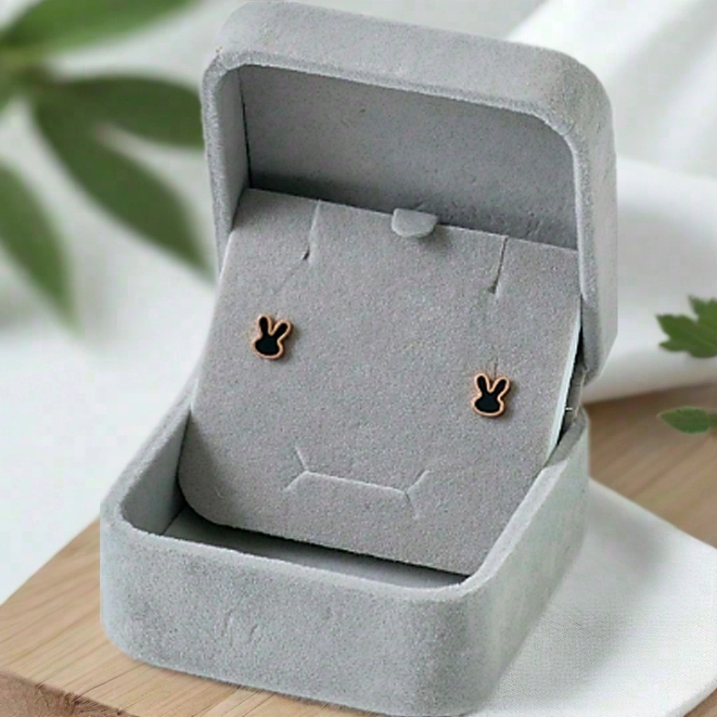 ZFY Jewelry | Penelope Earings | Anting Tusuk Stainless Steel Wanita Anti Karat Kelinci