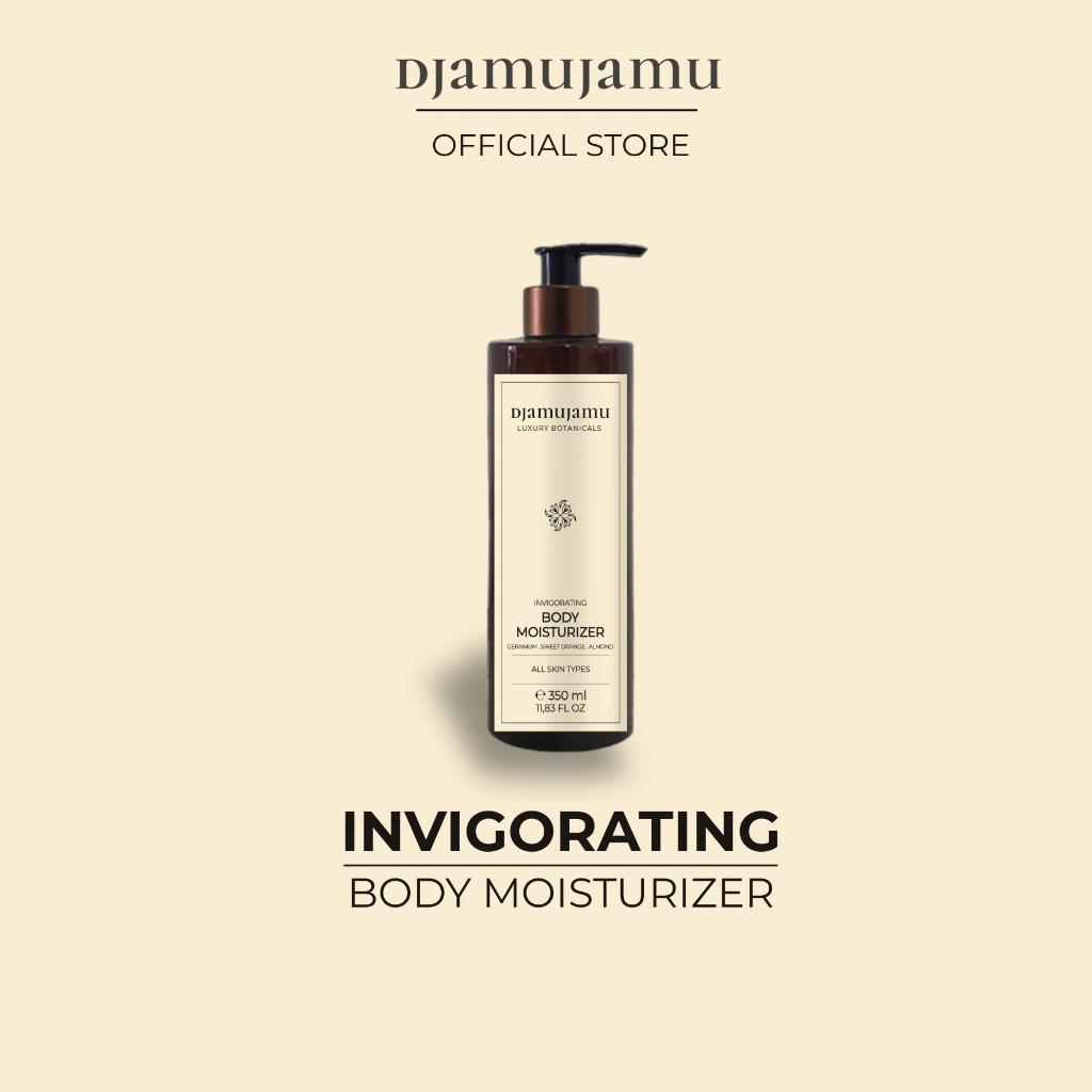 DJAMUJAMU BOTANICALS Invigorating Body Moisturizer - 350ml - Body Lotion