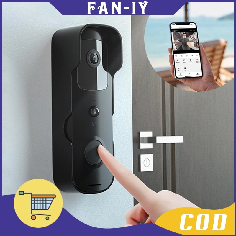 Waterproof Wireless Doorbell With Night Vision Doorbell Camera Smart