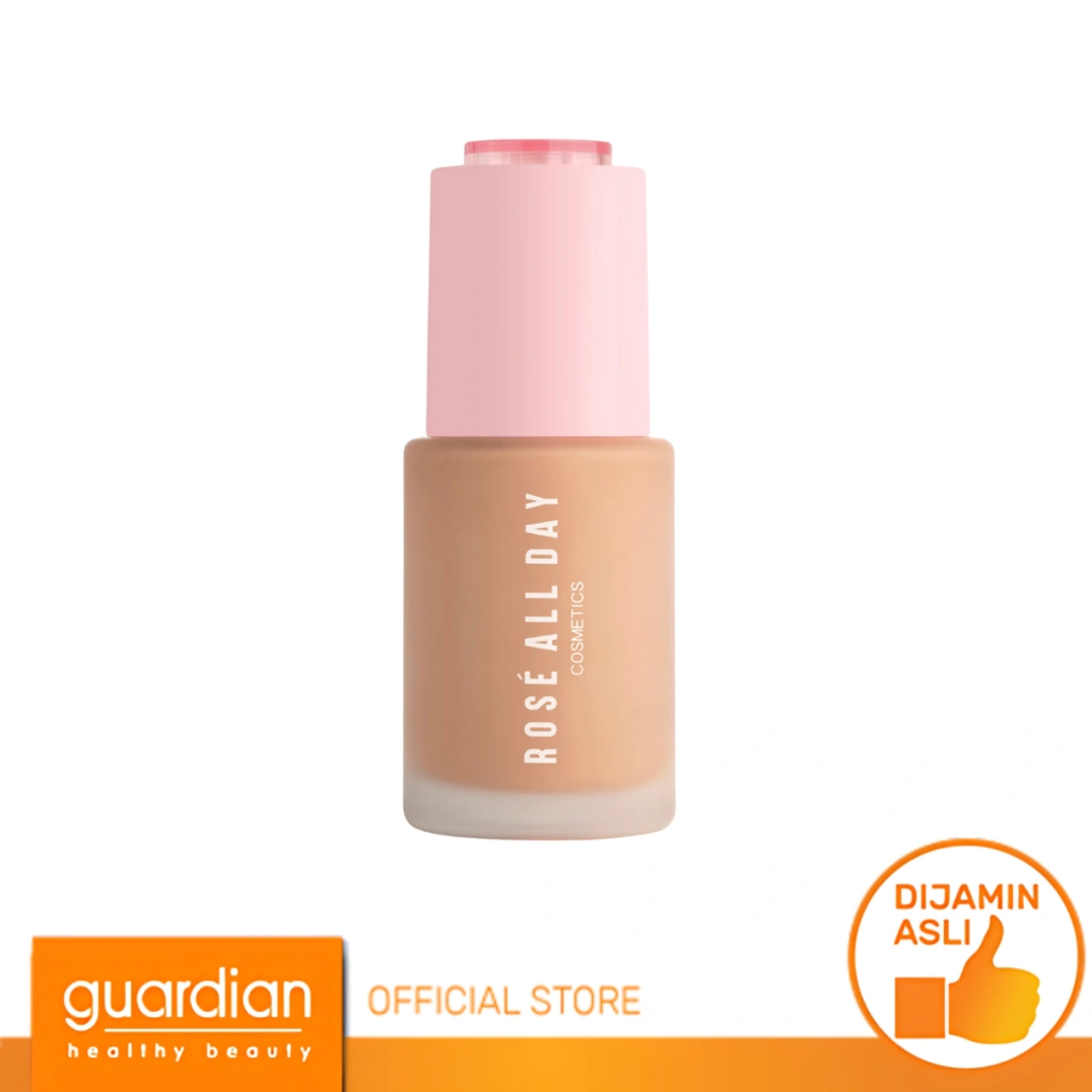 Rose All Day The Realest Lightweight Skin Tint - Base Makeup, SPF 35 PA++, Ringan & Natural Finish 30Gr