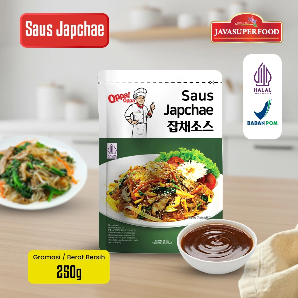 OppaOppa Japchae Saus / Bumbu Soun Goreng Korea Original Halal 250g