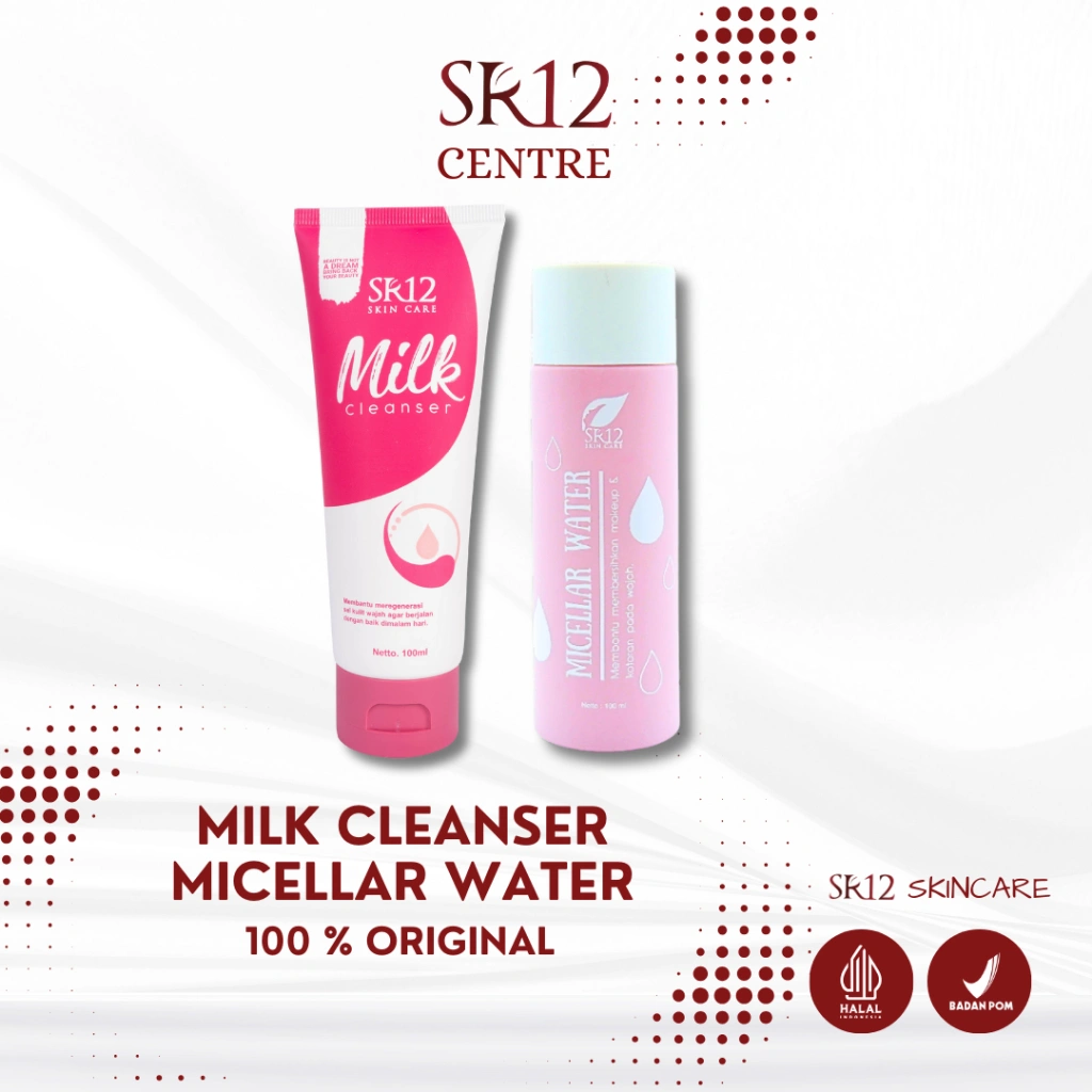 Micellar Water SR12 Pembersih Wajah Dan Make Up