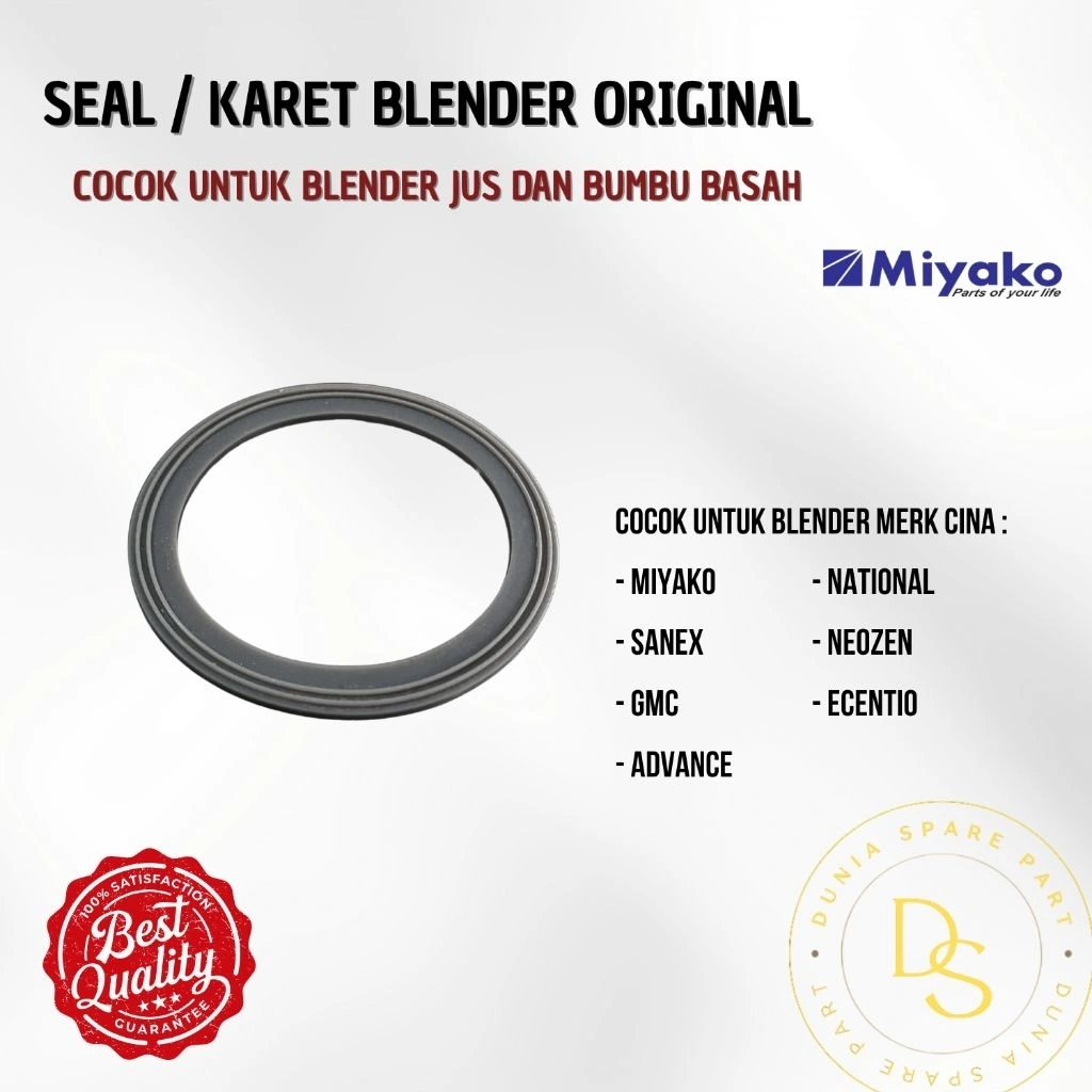 KARET SEAL BLENDER MIYAKO NATIONAL SEMUA MERK